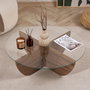 Hanah Home Liya - Venezia Walnut Mesa de Café